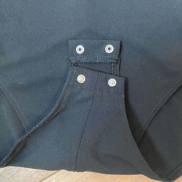ZARA Mock Neck Black Bodysuit - Picture 7 of 13